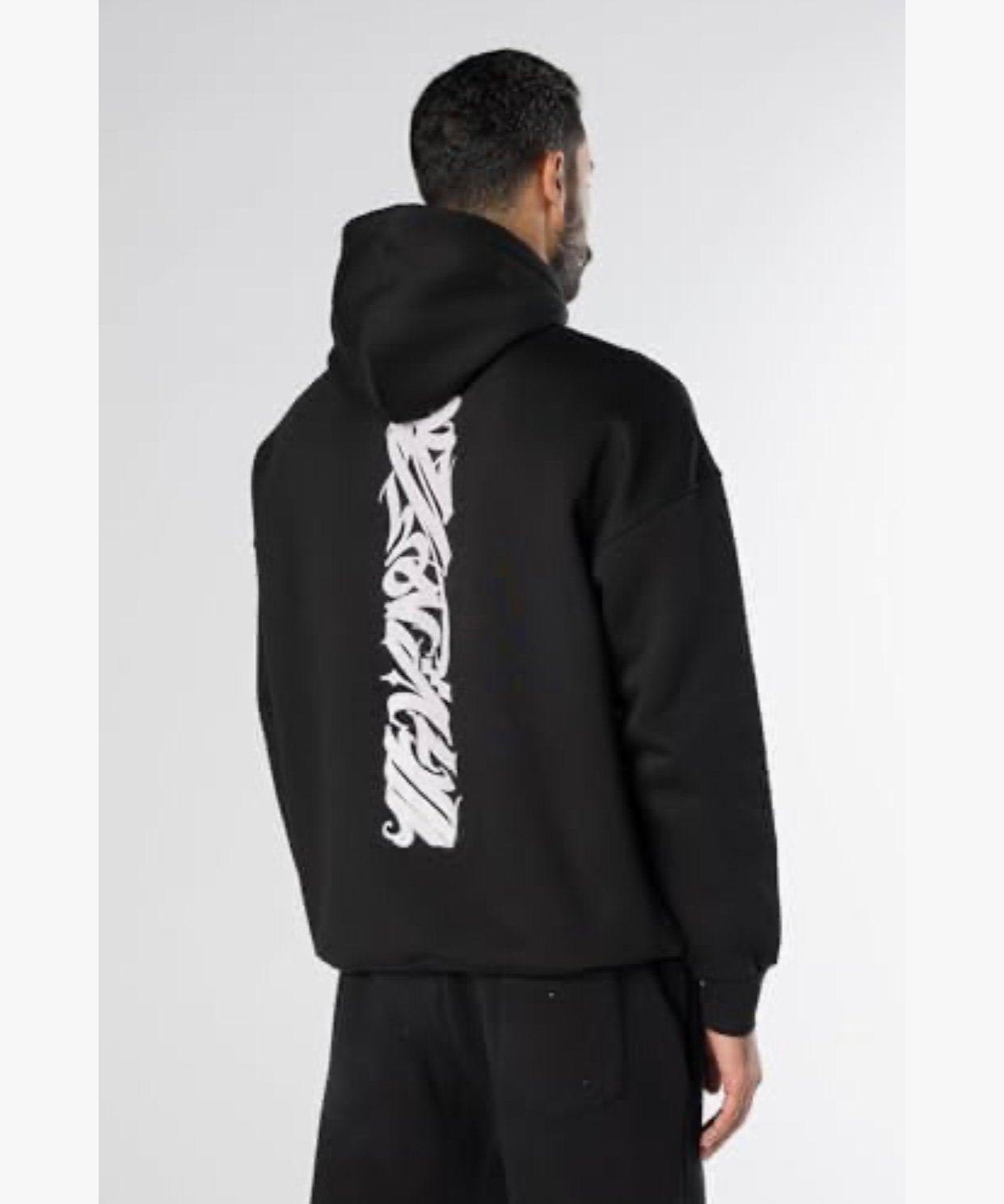 سوي تشيرت بغطاء للرأس للجنسين مطبوع ومميز